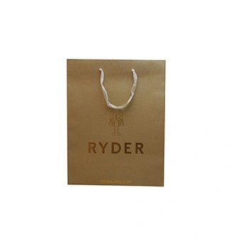 Eco-Friendly Wholesale Custom Kraft Paper Bags with Handles