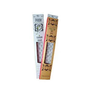 New Top-rated 300g White Cardboard Matt lamination Custom Hair Extension Box with Window