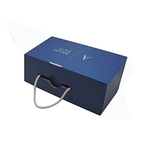 Custom Shoes Packing Paper Box with Ropes