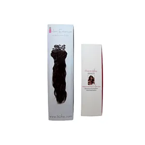 Custom Rigid Cardboard Wig Boxes with Window In Barber Shop