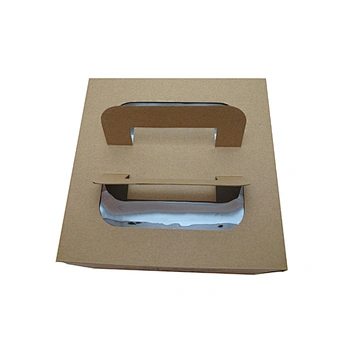 Wholesale kraft paper cake packaging box design printing service with cake board