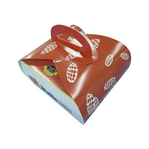 Factory flower shape cookie box custom small cake boxes gift packaging box
