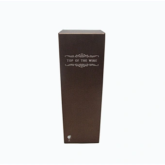 Custom Printing Premium Supplier Rigid Cardboard Wine Box with Logo