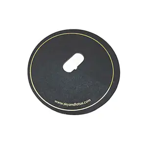 Supplier custom absorbent coaster logo print paper coaster for drink