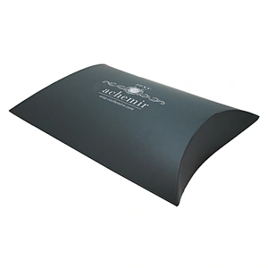 Wholesale Fashion Black Pillow Paper Box with Logo