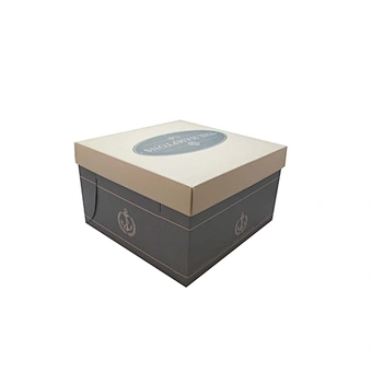 Custom Kraft paper box luxury 6/8/10/12/14/16 inch wedding cake boxes macaron box with window