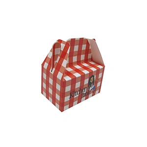 Cutom paper cake box with logo printing bakery packaging box with handle