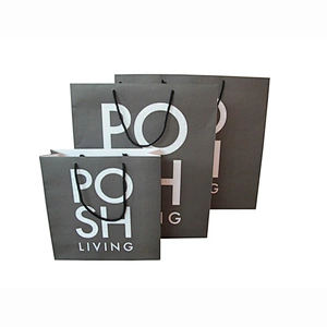 Eco-Friendly Wholesale Kraft Paper Shopping Paper Bag with Handles