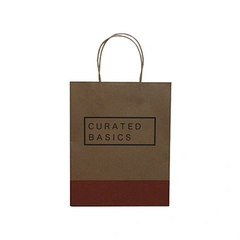 Wholesale Eco-friendly Brown Kraft Paper Bag with Your Logo
