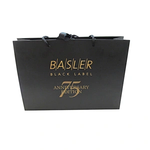 Wholesale Custom High-Quality Paper Bags with Ribbon