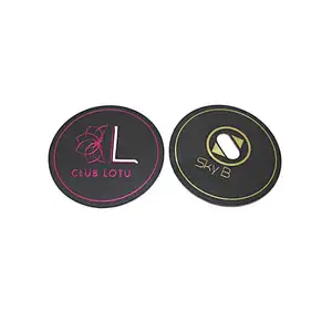 Eco Friendly Advertising Beer Pad Custom Printing Logo Absorbent Coasters Round Paper Beer Coaster