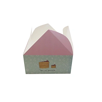 custom cake box baker packaging box square unique design