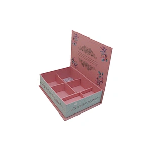 Custom Scented Tea Storage Paper Mache Book Box