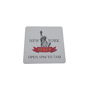 Factory Office Hotel Paper Beer Coaster Cardboard Water Super Absorbent Cup Paper Beer Coasters For Drink