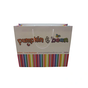 Wholesale Custom Shopping Bags with Handles - Colorful Paper Bag
