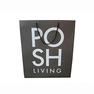 Eco-Friendly Wholesale Kraft Paper Shopping Paper Bag with Handles