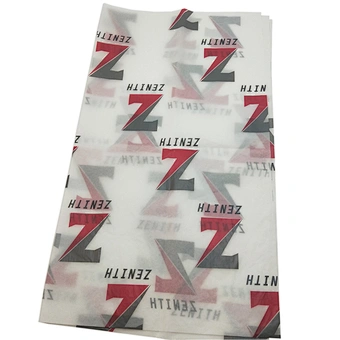 Factory Custom wrapping paper printing personal design print tissue paper with logo printed