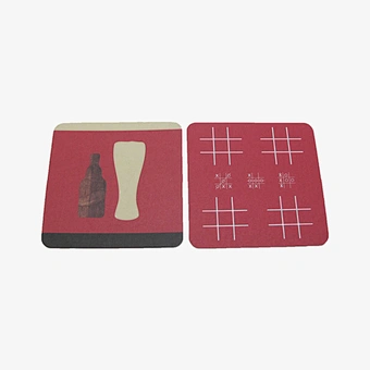 Personalised Disposable Paper Coaster for Beer Hotel