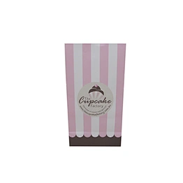 Eco-Friendly Wholesale Custom Bakery Packing Paper Bags without Handles