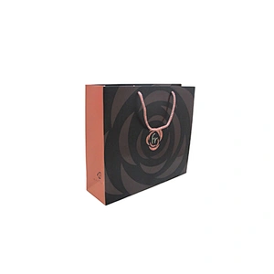 Wholesale Custom Paper Bag Eco-Friendly Garment Shopping Bag with Handles