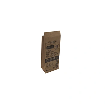 Brown Bakery Paper Bag without Handles with Window for Wholesale Custom
