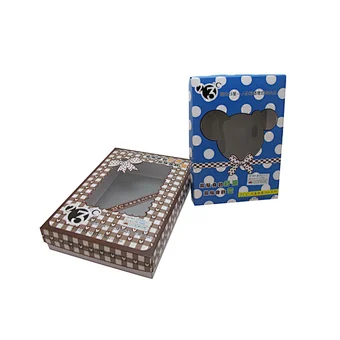 Wholesale Eco-friendly 1 Part of Custom T-shirt Box Packaging Boxes with Window