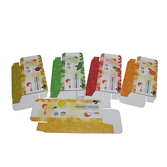 Custom Printed Logo Foldable Card Paper Boxes for Packing
