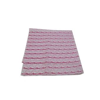 High Quality Wholesale Custom Gift Packing paper Logo print Pink Wrapping Tissue Paper for garments