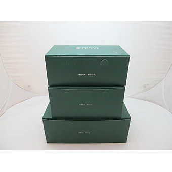 Custom Cupcake Green Paper Luxury Box