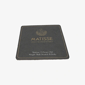 Factory Office Hotel custom print Cardboard Coaster Absorbent Cup Paper Beer Coasters For Drink