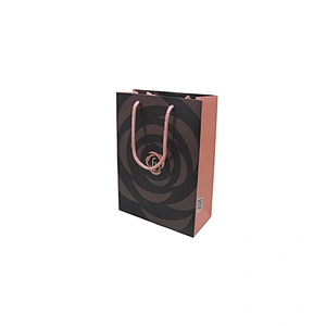 Wholesale Custom Paper Bag Eco-Friendly Garment Shopping Bag with Handles