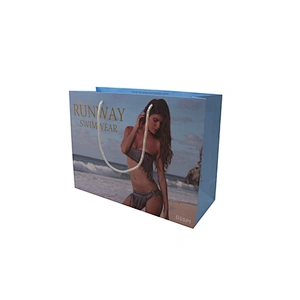 Different Size Garment Clothing Packing Shopping Paper Bag with Handles