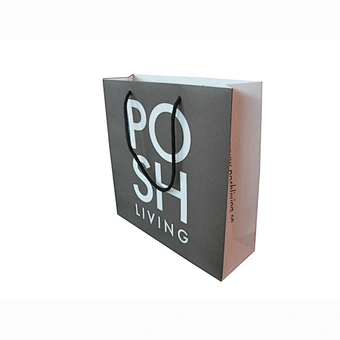 Eco-Friendly Wholesale Kraft Paper Shopping Paper Bag with Handles