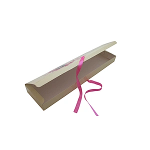 Wholesale Eco-friendly Custom Wig Paper Box with Ribbon
