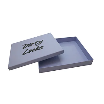 Eco Friendly Luxury Personalized Apparel Garment Rigid Cardboard T-Shirt Box With Lid And Base
