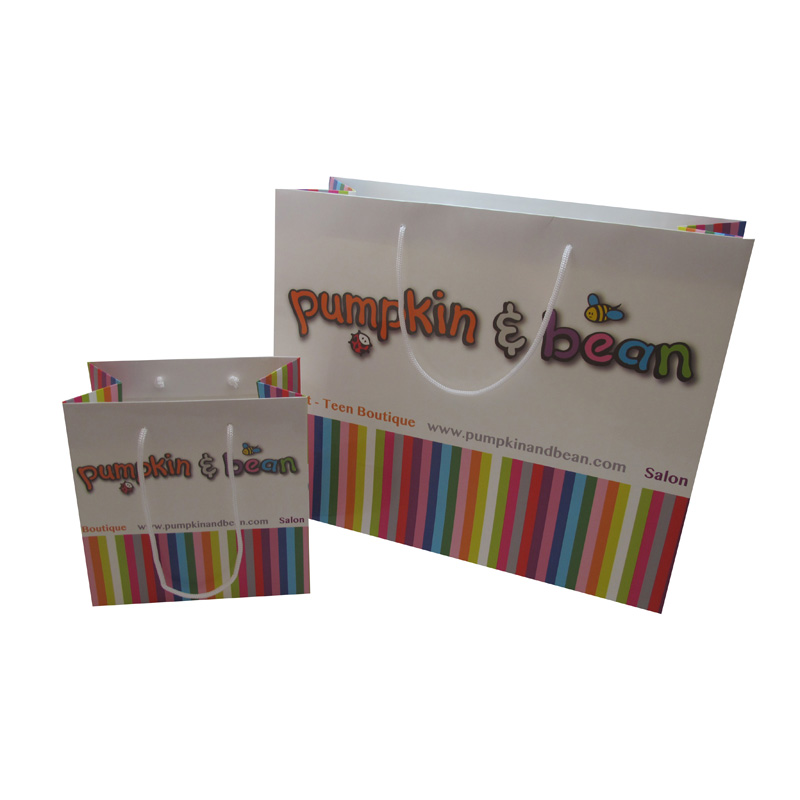Wholesale Custom Shopping Bags with Handles - Colorful Paper Bag