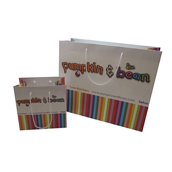 Wholesale Custom Shopping Bags with Handles - Colorful Paper Bag