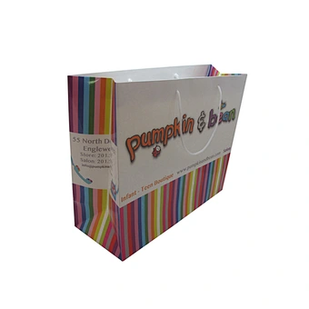Wholesale Custom Shopping Bags with Handles - Colorful Paper Bag