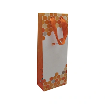 Custom Wholesale Paper Bag Packaging Bag  Gift Bag With Ribbon