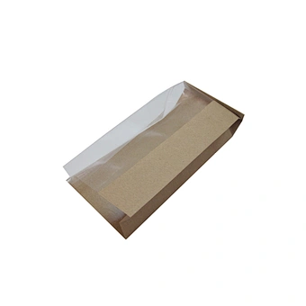 Custom Brown Kraft Paper Bag without Handles Bread Packing
