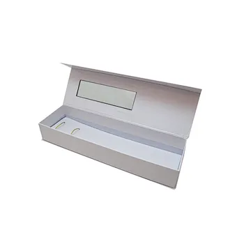 Custom Rigid Cardboard Wig Boxes with Window In Barber Shop