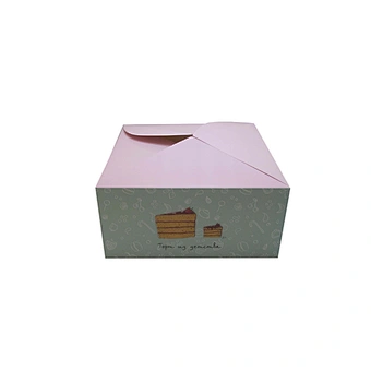 custom cake box baker packaging box square unique design