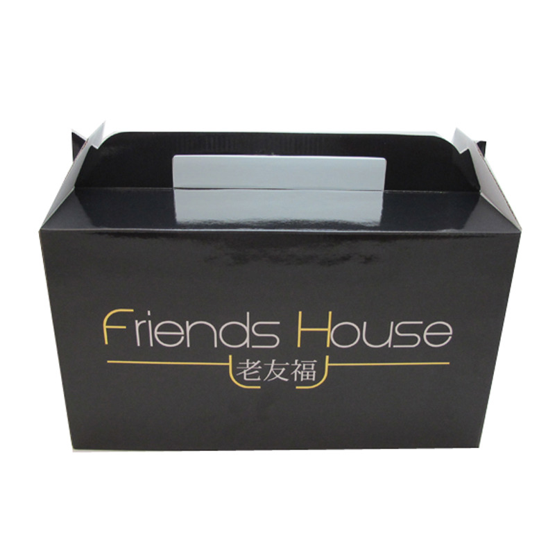 Custom Logo Luxury Rigid Packaging Box With Handle