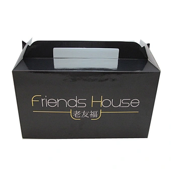 Custom Logo Luxury Rigid Packaging Box With Handle