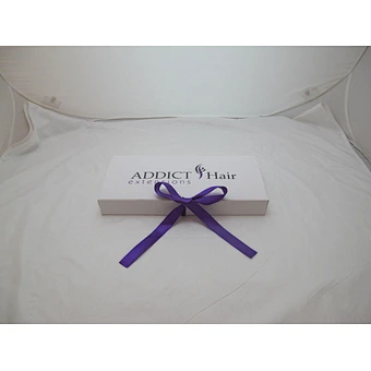 Custom Wig packaging boxes With Ribbon