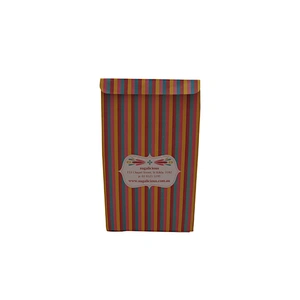 Wholesale High-Quality Eco-Friendly Custom Food Packing Paper Bags Without Handles