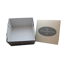 Custom Kraft paper box luxury 6/8/10/12/14/16 inch wedding cake boxes macaron box with window