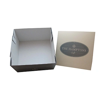 Custom Kraft paper box luxury 6/8/10/12/14/16 inch wedding cake boxes macaron box with window