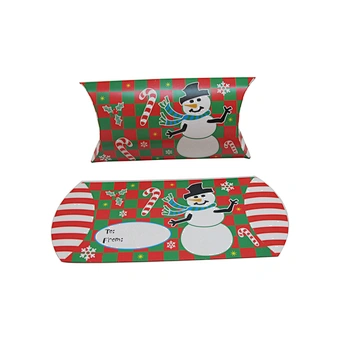 Eco-friendly Custom Christmas Pillow Gift Packing Boxes with Logo
