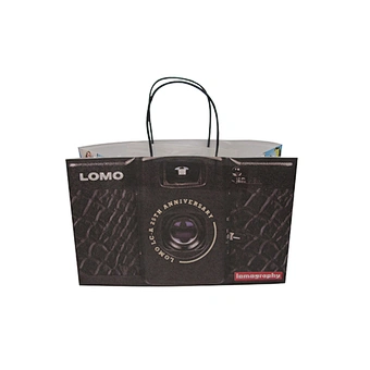 Wholesale Eco-Friendly Custom Design Gift Packing Kraft Paper Bag with Handles